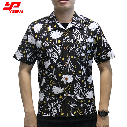 Custom Sublimation Printing Men Hawaiian Shirts