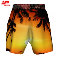 OEM sublimation printing mens swimwear beach board shorts