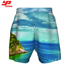 Recycled Custom print sublimated beach shorts board shorts