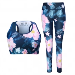 gym colorful sublimation tight yoga pants