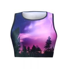 custom sublimation print wholesale sport bra