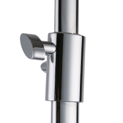 Cromado de aço inoxidável Oval Bending Shower Column Bar