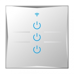 KS-601 EUR 86 Style Smart Touch Switch Wifi Glass Waterproof Light Switches