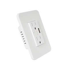 KS-604S US Smart Outlet Wireless Remote Control Power Duplex Outlet