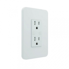 KS-604 US 120 Style Smart Duplex Receptacle Wifi Remote Outlet