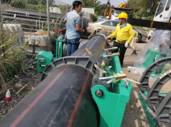 Equipamento de soldagem de fusão de topo PEAD