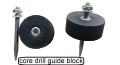 Core drill block | Core drill guide block | Core drill locator