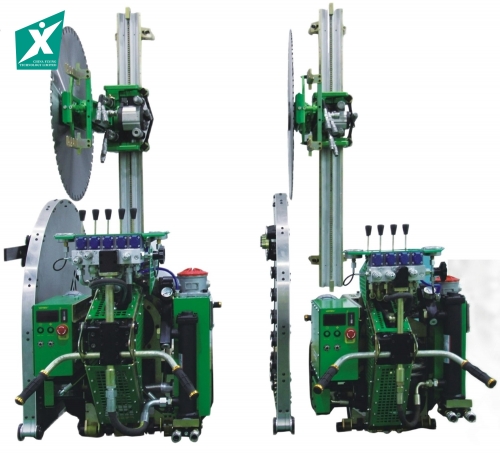 W207 concrete wall saw cutting machine | concrete wall cutting saw | hydraulic concrete saw