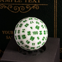 White w/Green Numbers