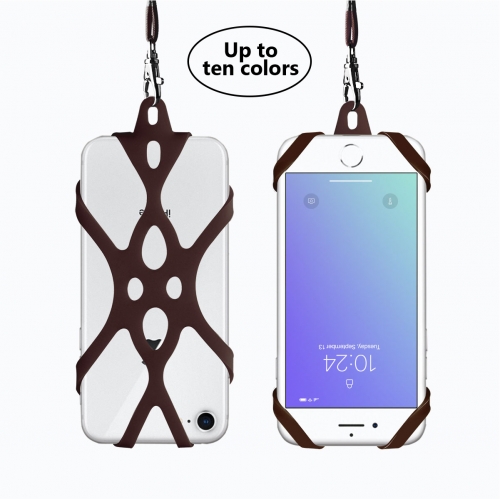 2 in 1 Cell Phone Lanyard Rocontrip Strap Case Holder with Detachable Neckstrap Universal for Smartphone iPhone 8,7 6S iPhone 6S Plus, G