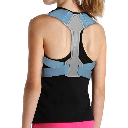 ROCONTRIP Back Posture Corrector, Ergonomic Upper Back Shoulder Brace Clavicle Support for Women Chiledren Help Improve Posture Shoulder Neck Pain Rel