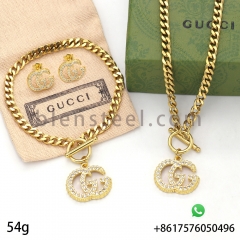 HB16DG(Necklace:46cm, Bracelet 20.5cm)