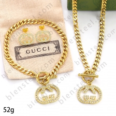 HB16GG(Necklace:46cm, Bracelet 20.5cm)