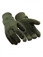 Thick Ragg wool Insulated knitted thermal work safety gloves