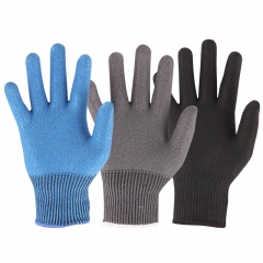 Food grade Blade proof seamless knitted level 5 cut resistant work glove for food preparing