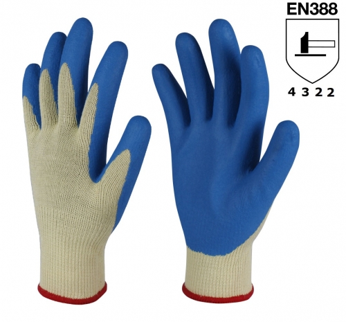 10G High abrasion Oil resistant Foam Nitrile coated knit grip cut resistant Aramid glove