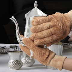 Silver Cleaning Polishing Gloves for Remove Tarnish Protect Sterling Silver and Silverplated item