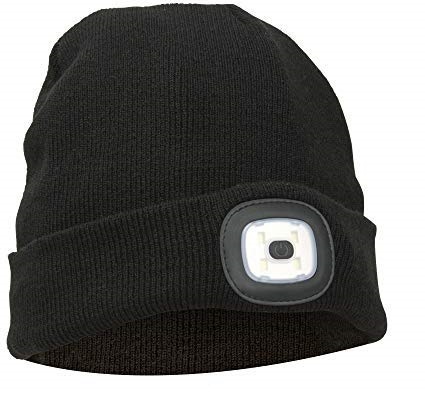 Thinsulate Warm Bright LED thermal Beanie Hat cap with USB Rechargeable Headlamp for Cycling Camping Fishing Hunting Working