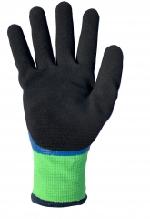 Cut Level 5 Waterproof Oil Resistant thermal cut resistant Gloves with insulated and double coated