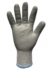 PU coated Cut resistant level 5 thermal insulated work glove for Cold Storage or glass industry