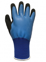 Water resistant and Oil resistant work grip glove for automobile repair fishing garden