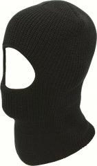 One hole open face Double layer Acyrylic knitted balaclava for Winter sport or Cold warehouse