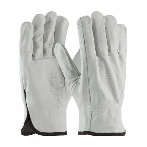 Deliwear ASTM F696 Electrical Arc flash Cowhide Leather Protector Glove Class 00 and 0