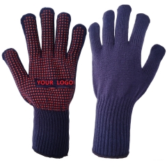 High Grade Thermal Acrylic Wool PVC polka dot Chiller Glove