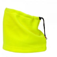 Cold Weather Warm Thermal Multifunctional Polyester Hi Vis Fleece Neck Warmer Neck Tube for Winter Sports Cold Works