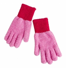 Polyester Microfiber Household Kitchen Dusting gloves for shutters blinds windows