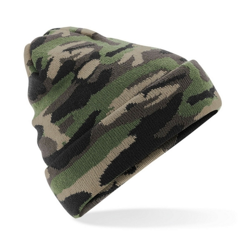 Winter thermal Acrylic knit Camouflage cap for Hunting Hiking Fishing