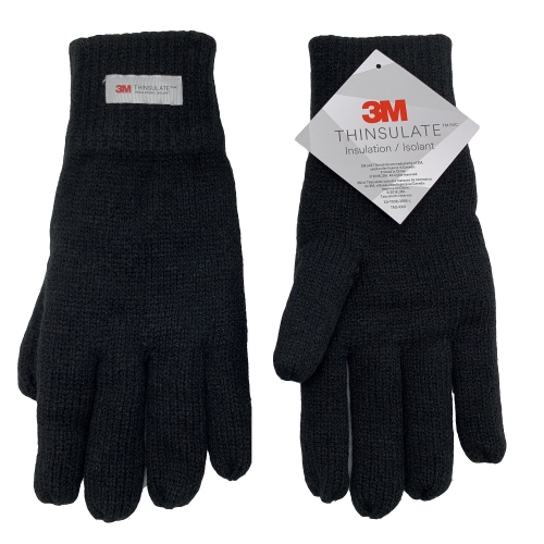 Winter Cold protection Warm Acrylic Thermal Knitted 3M Thinsulate insulated Safety Work Gloves