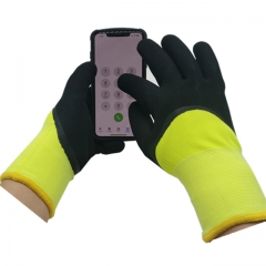 Cold Resistant Insulated Waterproof grip Touch Screen Glove for Winter Outdoor sports work Cold store