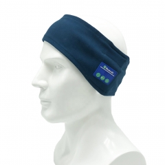 Deliwear Hand Free Hairband Wireless Bluetooth Sports Headband Headphones Sweatband for Running