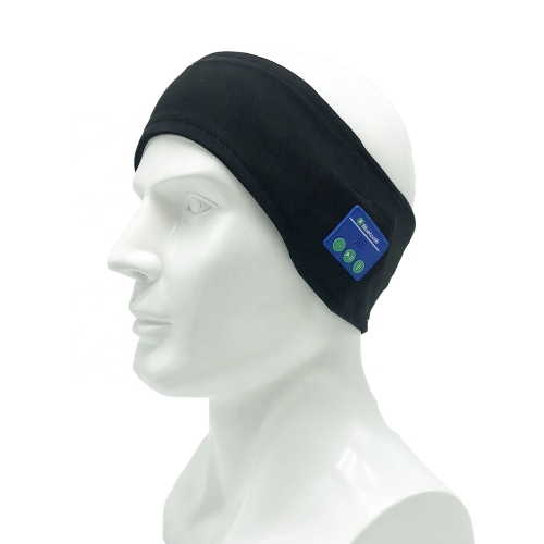 Deliwear Hand Free Hairband Wireless Bluetooth Sports Headband Headphones Sweatband for Running