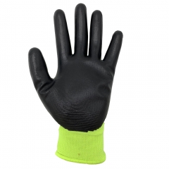 Waterproof Oil Resistant Nitrile Dip Grip Touch Screen Work Gardening Gloves for Gardener Automotive Construction