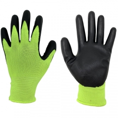 Touch Screen Nitrile Dip Grip Oil Resistant Work Picking Gloves for Warehouse Package Garden Automotive Construction Assemble