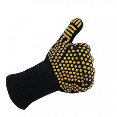 500 Degrees High Heat resistant Hot bbq grill Gloves for Kitchen Oven Fireplace Barbecue Grilling
