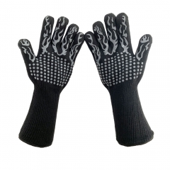 800 Degrees High Heat resistant bbq Gloves Grilling Kitchen Oven Fireplace Barbecue