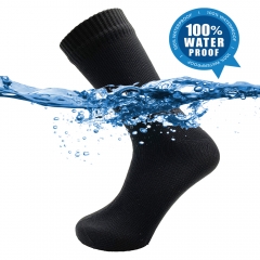 High Quality SGS Unisex 100% Waterproof Breathable Socks Hiking Fishing Coolmax Wool Water Proof Socks