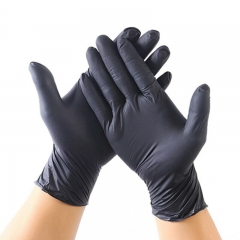 Strong Blue disposable nitrile glove Medical black nitrile glove examination white Vinyl gloves LATEX FREE TATTOO MECHANIC food processing