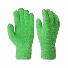 Deliwear car cleaning gloves Eco friendly easy clean soft microfiber household dusting cleaning glove