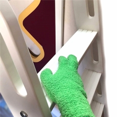 Deliwear car cleaning gloves Eco friendly easy clean soft microfiber household dusting cleaning glove