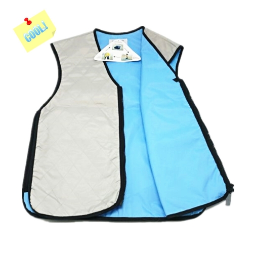 Heat resistant vest SAF Cooling Fabric Inner custom outdoor hot weather cool waistcoat safety work wear cooling ice cold vest