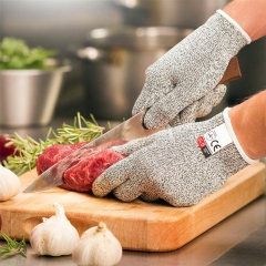 Level 5 anti Cut protection Stab resistant proof Stainless Steel wire glove Iron Mesh Butcher Fishing Meat process cutting slice