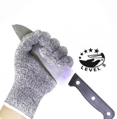 Level 5 anti Cut protection Stab resistant proof Stainless Steel wire glove Iron Mesh Butcher Fishing Meat process cutting slice