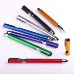Plastic stylus pen with phone stand