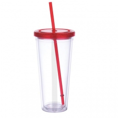 Stadium Cup with Lid & Straw