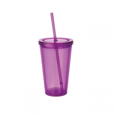 Stadium Cup with Lid & Straw