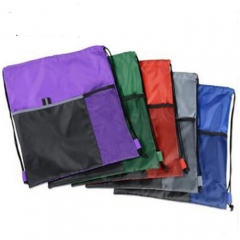Side Pocket Drawstring Bag